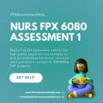 NURS FPX 6080 Assessment 1