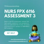 NURS FPX 6116 Assessment 3